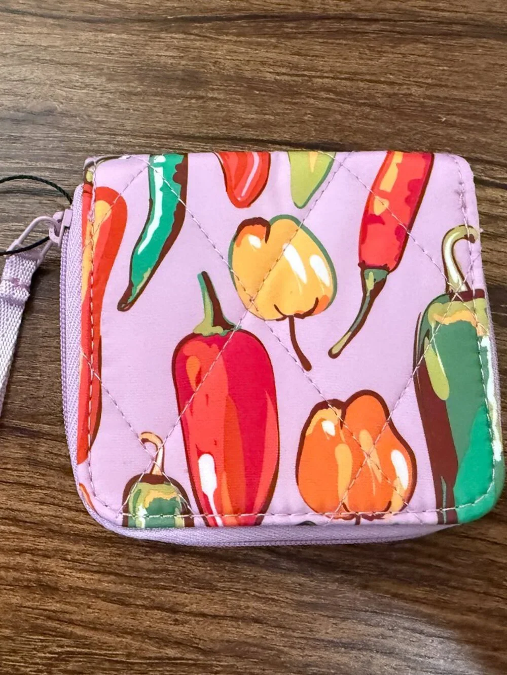 Vera Bradley Essential Small Zip-Around Wallet Spice It Up NWT